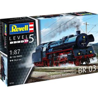 Express locomotive BR 03 1/87 = H0 [Revell]