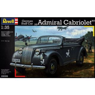German Staff Car "Admiral Cabriolet" 1/35 [Revell]