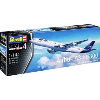 Airbus A340-300 Lufthansa New Livery 1/144 [Revell]