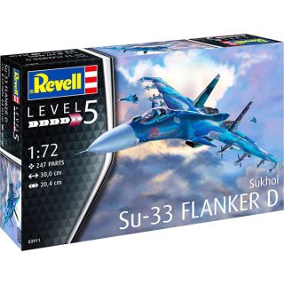 Sukhoi Su-33 Flanker D 1/72 [Revell]