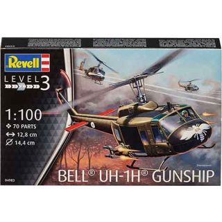 Bell UH-1H Gunship 1/100 [Revell]
