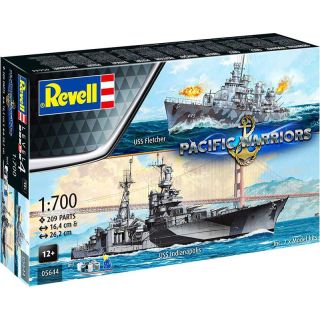 Pacific Warriors - USS Indianapolis, USS Fletcher Gift Set 1/700 [Revell]