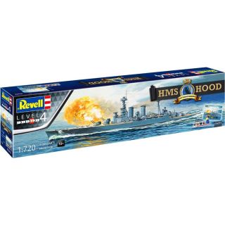 100th Anniversary HMS Hood Gift Set 1/720 [Revell]