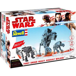 Star Wars - The Last Jedi: First Order Heavy Assault Walker (Build & Play) [Revell]