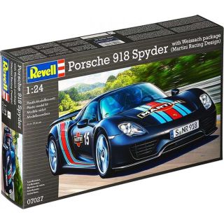 Porsche 918 Spyder with Weissach package (Martini Racing Design) 1/24 [Revell]