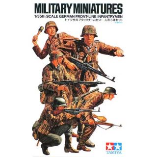 German Front-Line Infantrymen 1/35 (#196) [Tamiya]