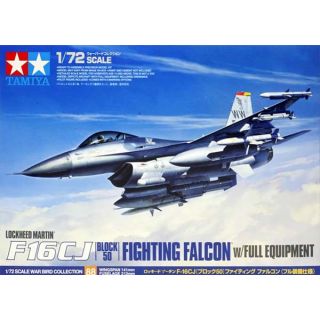 Lockheed Martin F-16CJ [Block 50] Fighting Falcon 1/72 (#88) [Tamiya]
