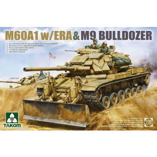 M60A1 w/ERA & M9 Bulldozer 1/35