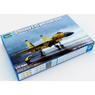 Chinese J-15 with Flight Deck 1/72 [Trumpeter]