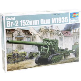 Soviet Br-2 152mm Gun M1935 1/35 [Trumpeter]