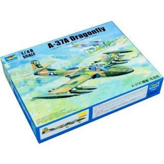 US A-37A Dragonfly Light Ground-Attack Aircraft 1/48 [Trumpeter]