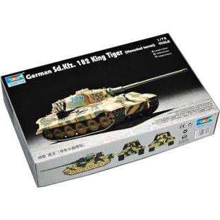 German Sd.Kfz. 182 King Tiger (Henschel Turret) 1/72 [Trumpeter]