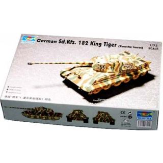German Sd.Kfz. 182 King Tiger (Porsche Turret) 1/72 [Trumpeter]