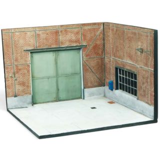 Vallejo Diorama Bases 113: Factory Gate 27,5x27,5 cm 1/35
