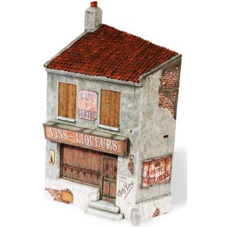 Vallejo Diorama Bases 114: French Café 25,5x15 cm 1/35