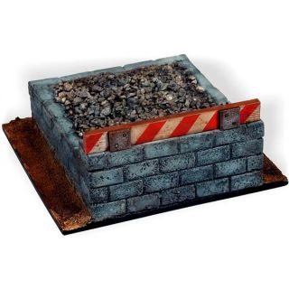 Vallejo Diorama Bases 120: Railroad Buffer Block 11x11 cm 1/35