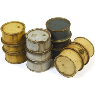 Vallejo Diorama Accessories 201: German Fuel Drums #1 (4 pcs.) 1/35