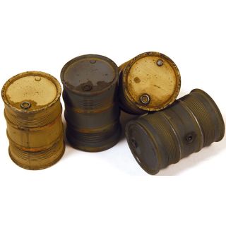 Vallejo Diorama Accessories 202: German Fuel Drums #2 (4 pcs.) 1/35