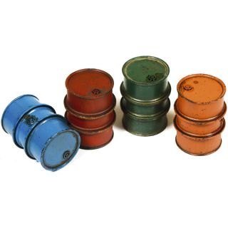Vallejo Diorama Accessories 203: Civilian Fuel Drums (4 pcs.) 1/35