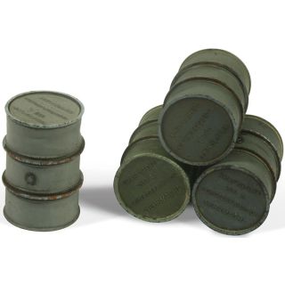 Vallejo Diorama Accessories 205: Wehrmacht Fuel Drums (4 pcs.) 1/35
