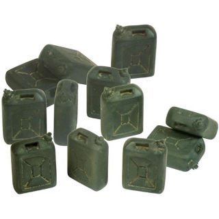 Vallejo Diorama Accessories 208: IDF Jerrycan set (12 pcs.) 1/35