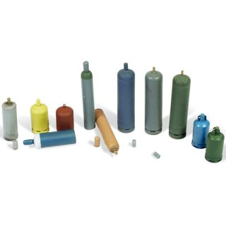 Vallejo Diorama Accessories 209: Modern Gas Bottles (12 pcs.) 1/35