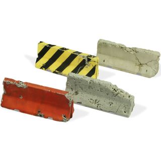 Vallejo Diorama Accessories 215: Damaged Concrete Barriers (4 pcs.) 1/35
