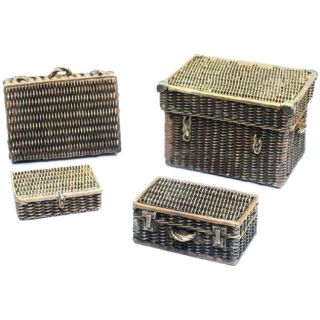 Vallejo Diorama Accessories 227: Wicker Suitcases (4 pcs.) 1/35