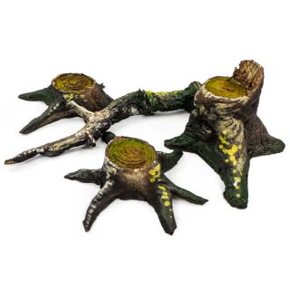 Vallejo Diorama Accessories 305: Stumps with Roots (4 pcs.) 1/35