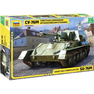 Soviet Self-Propelled Gun SU-76M [Zvezda]