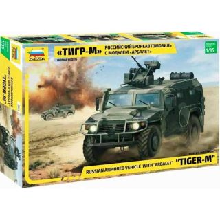 Russian Armored Vehicle with "Arbalet" - "Tiger-M" 1/35 [Zvezda]