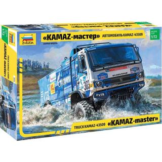 Truck Kamaz-43509 "Kamaz-master" 1/72 [Zvezda]
