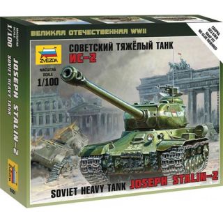 Soviet Heavy Tank Joseph Stalin - 2 1/100 [Zvezda]