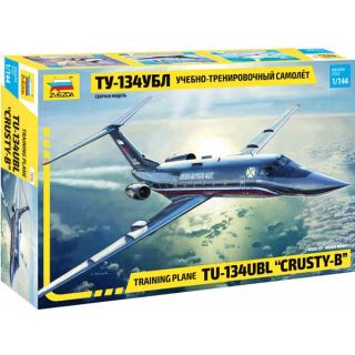 Training Plane Tupolev Tu-134UBL "Crusty-B" 1/144 [Zvezda]