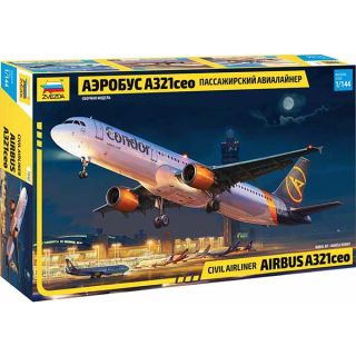 Civil Airliner Airbus A321ceo 1/144 [Zvezda]