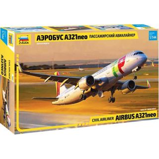 Civil Airliner Airbus A321neo 1/144 [Zvezda]