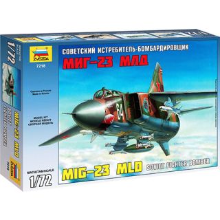 MIG-23 MLD Soviet Fighter Bomber 1/72 [Zvezda]