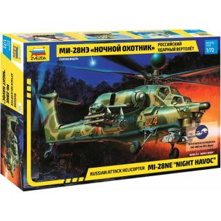 Russian Attack Helicopter Mi-28NE "Night Havoc" 1/72 [Zvezda]