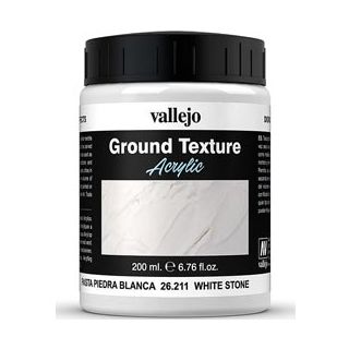 Vallejo Diorama Effects 211: White Stone Paste 200 ml.