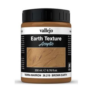 Vallejo Diorama Effects 219: Brown Earth 200 ml.