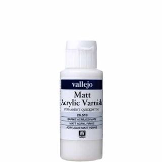 Vallejo Permanent Matt Varnish 60 ml.