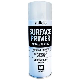 Vallejo Surface Primer - Grey 400 ml.