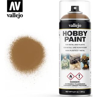 Vallejo Hobby Paint 014: Leather Brown Fantasy Color Primer 400 ml.