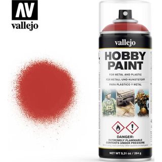 Vallejo Hobby Paint 016: Scarlet Red Fantasy Color Primer 400 ml.