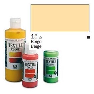 Vallejo Textile Color 015: Beige 60 ml.