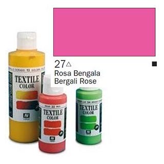 Vallejo Textile Color 027: Rose 60 ml.