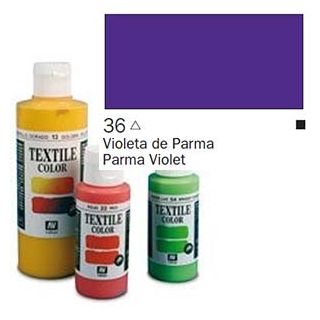 Vallejo Textile Color 036: Parma Violet 60 ml.