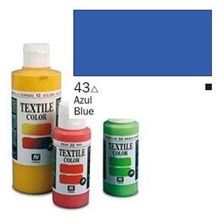 Vallejo Textile Color 043: Ultramarine Blue 60 ml.