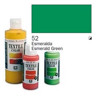 Vallejo Textile Color 052: Emerald Green 60 ml.