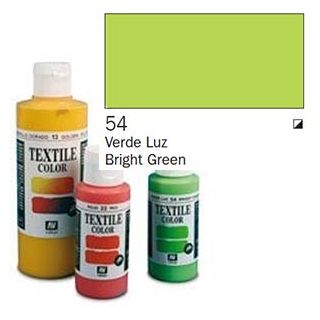 Vallejo Textile Color 054: Bright Green 60 ml.